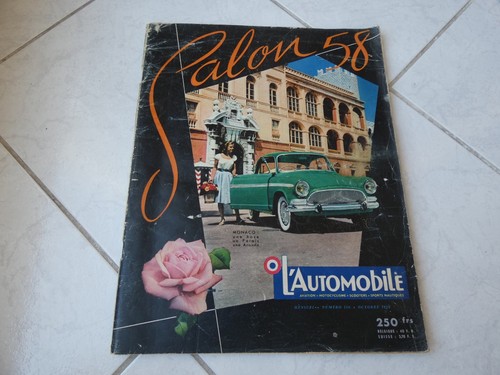Magazine automobile salon - l'automobile,