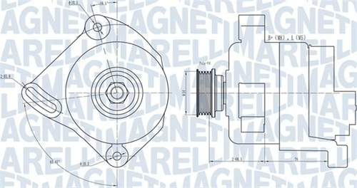 Alternatore magneti marelli - magneti,