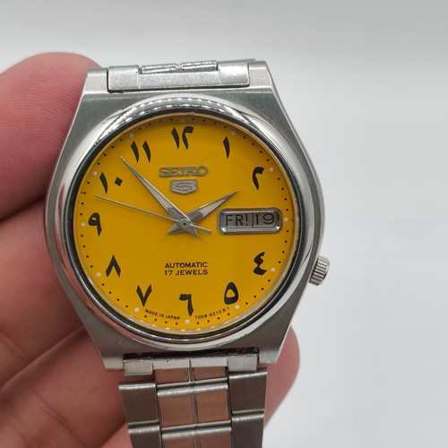 Seiko arabic automatic 7009 - seiko,