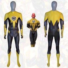 Body Sinestro Corps Lanterna Verde: Costume Cavalieri di Smeraldo Costume Cosplay