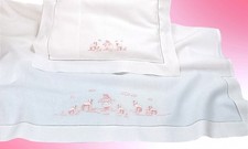 Lenzuolo Culla Baby Ricamato a