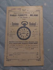 Depliant orologio Système