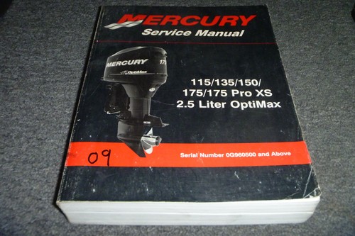 2009 mercury 115 135 - mercury, 175