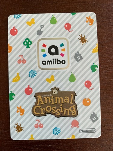 Carte amiibo animal - carte,