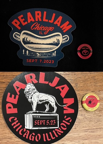 Pearl jam adesivi set 2 - 2,