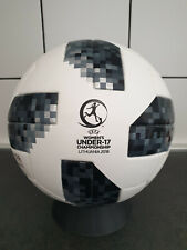 ADIDAS BALL TELSTAR 18 FINAL UEFA WOMEN'S UNDER 17 CHAMPIONSHIP LITHUANIA 2018
