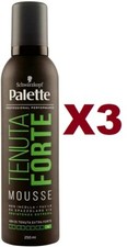 3 TESTANERA PALETTE MODELLA RICCI MOUSSE 250 ML TENUTA FORTE 48H SPUMA PROF