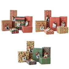 6 pezzi di scatole regalo di