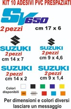 adesivi Suzuki SV 650 vinile
