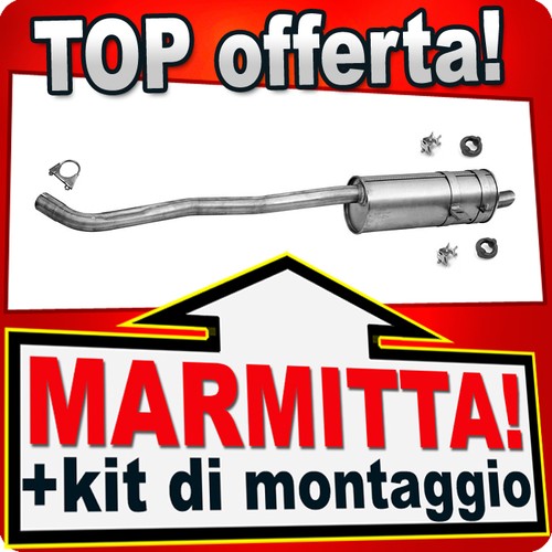 Silenziatore posteriore per - posteriore,