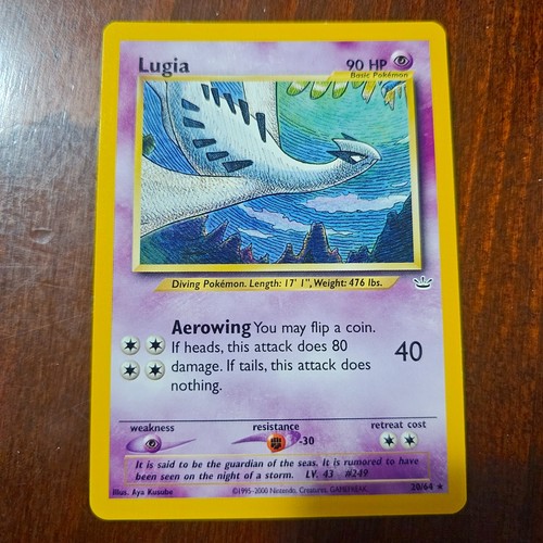 Pokémon neo revelation lugia - neo,