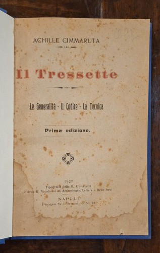 Cimmaruta tressette - cimmaruta,, il