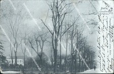 cn594 cartolina biella citta' giardino pubblico 1905 piemonte