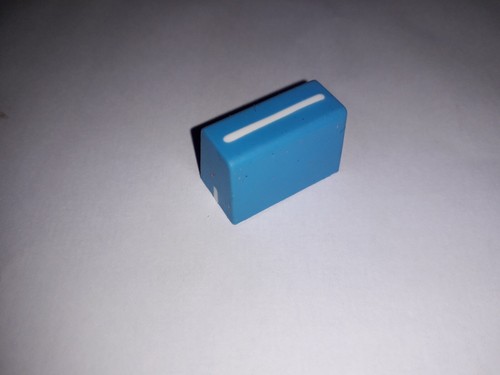 Mixer blue fader knob - dj,