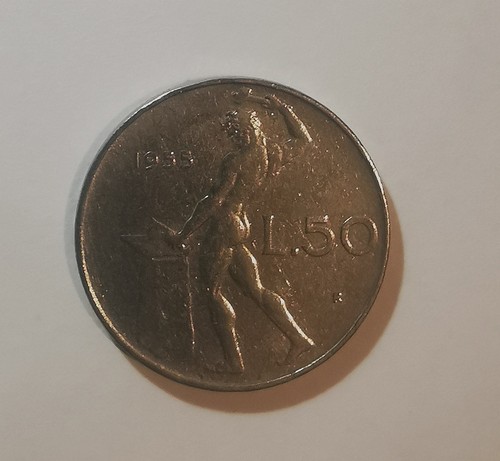 Rara moneta lire 1955 - rara, 1955-