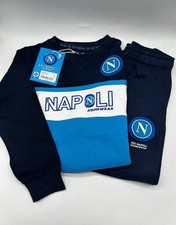 TUTA BAMBINO FELPA GIRO COLLO MANICA LUNGA ZERO&CO. SSC NAPOLI CNF204AB