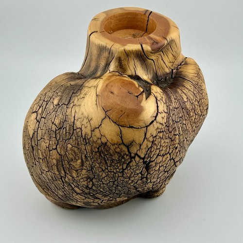 Portacandele vintage legno - portacandele,