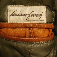 Cappotto vera pelle italiana.