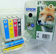 Cartuccia di inchiostro stampante Epson T1285 FOX NUOVA confezione - SX130 SX125 SX425W S22 SX235W