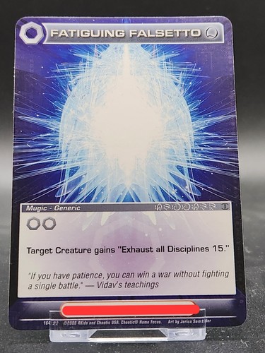 Chaotic card fatiguing - chaotic,