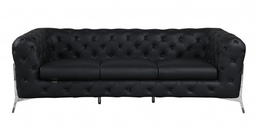 Black italian leather - italian,