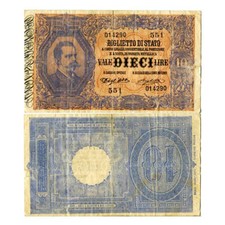 1892 (25/10) * Banconota