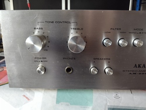 Amplificador akai am2200 - amplificador,