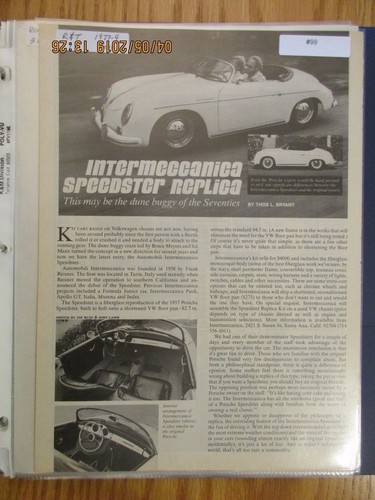 099 porsche articolo - o, test