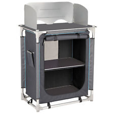 BO-CAMP Campeggio Viaggio Cucina Morena Cucina Box Pieghevole Armadio Tavolo Antivento Alluminio