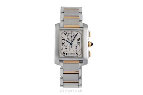 Cartier tank francaise acciaio - francaise,