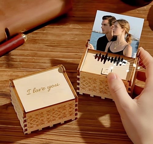 Music box carillon custom - box,