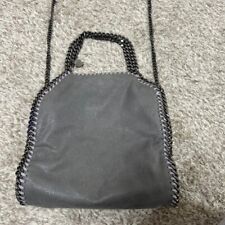 Borsa a tracolla Stella McCartney Falabella grigia mini tote 25 cm x 26 cm
