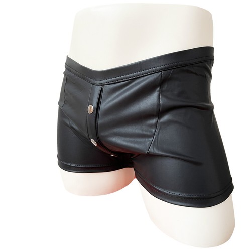Boxer uomo ecopelle marsupio