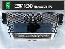GRIGLIA ANTERIORE AUDI A5 s5 RS5   2008-2012 cromata con inquadratura QUATTR0