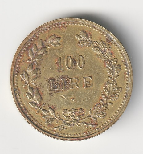 Peso ottone per 100 - ottone, lire