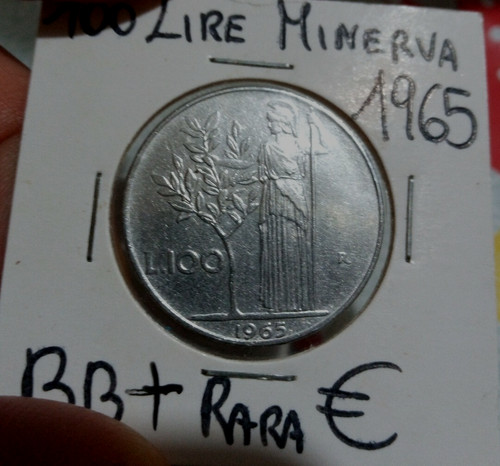100 lire 1965 - 100, bb+(4)