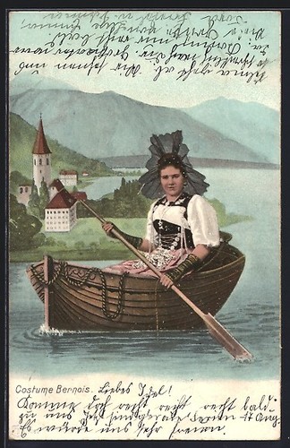 Cartolina berna svizzera - cartolina, berna,