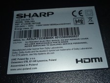 RICAMBI PER TV SHARP 65BL3EA