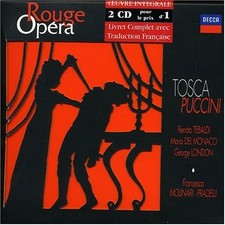 GIACOMO PUCCINI FRANCESCO MOLINARI-PRADELLI - Puccini: Tosca - 2 CD - VG