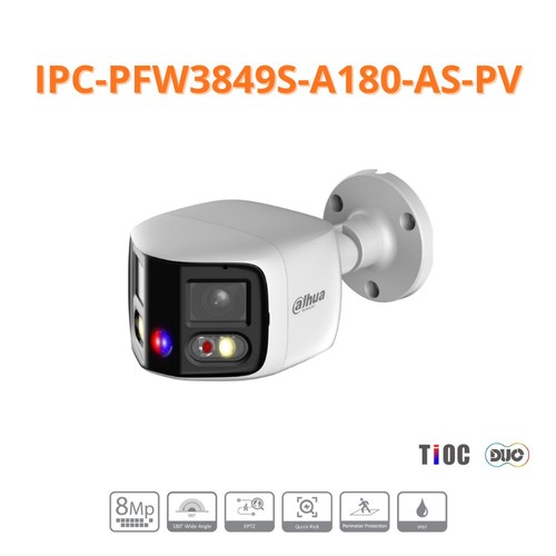 Dahua telecamera bullet 180 - telecamera,