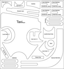 Flipper per taxi - set Mylar