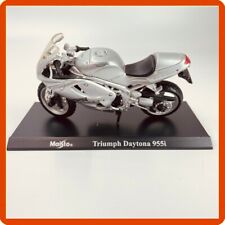 Modellini moto scala 1:18 die cast modellino Triumph Daytona 955I maisto vintage