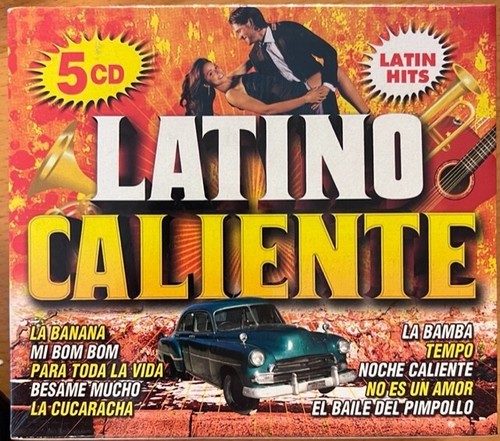 Latino caliente cofanetto cd - 5,