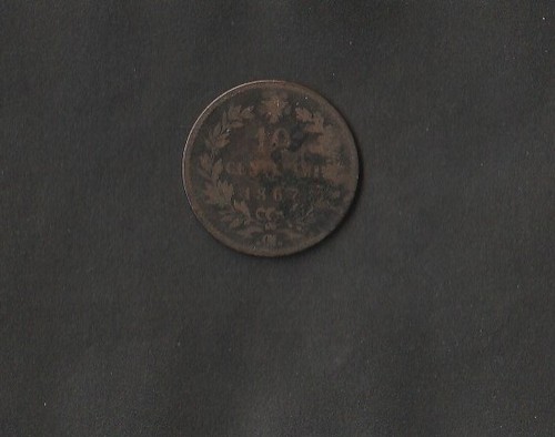 1867 regno italia centesimi - 1867, d'italia