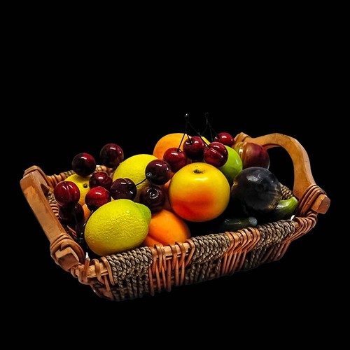 Scultura miniatura frutta - miniatura, in