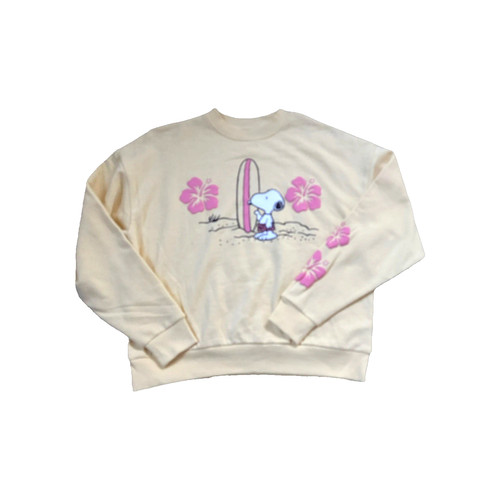 Felpa oversize peanuts snoopy - peanuts,