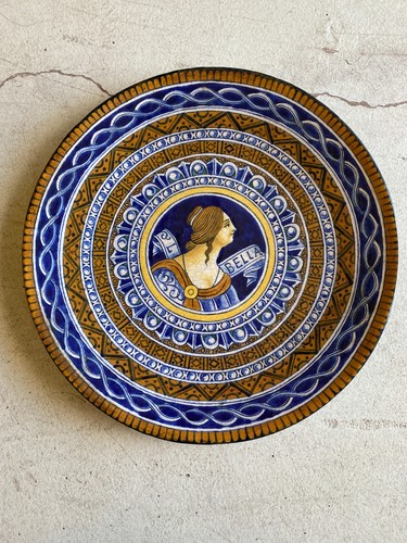 Grande antico piatto - antico,
