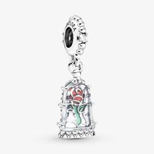 Ciondolo Charm Pandora Disney Rosa La Bella E La Bestia Beauty And The Beast