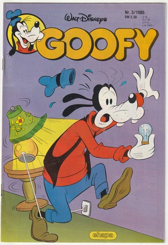 Goofy 1985 ehapa - goofy,