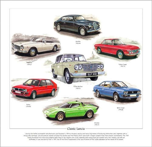 Classic lancia fine - -, art